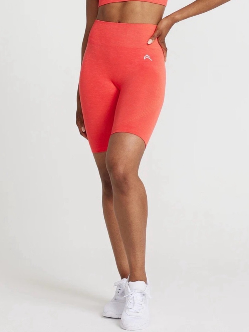NWOT Oner Active Coral Seamless High-Waist Bike Shorts